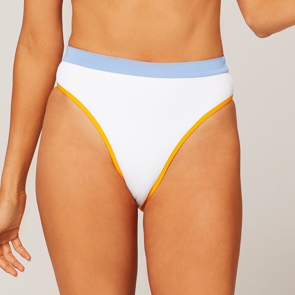 L*Space Ribbed French Bikini Bottom XL